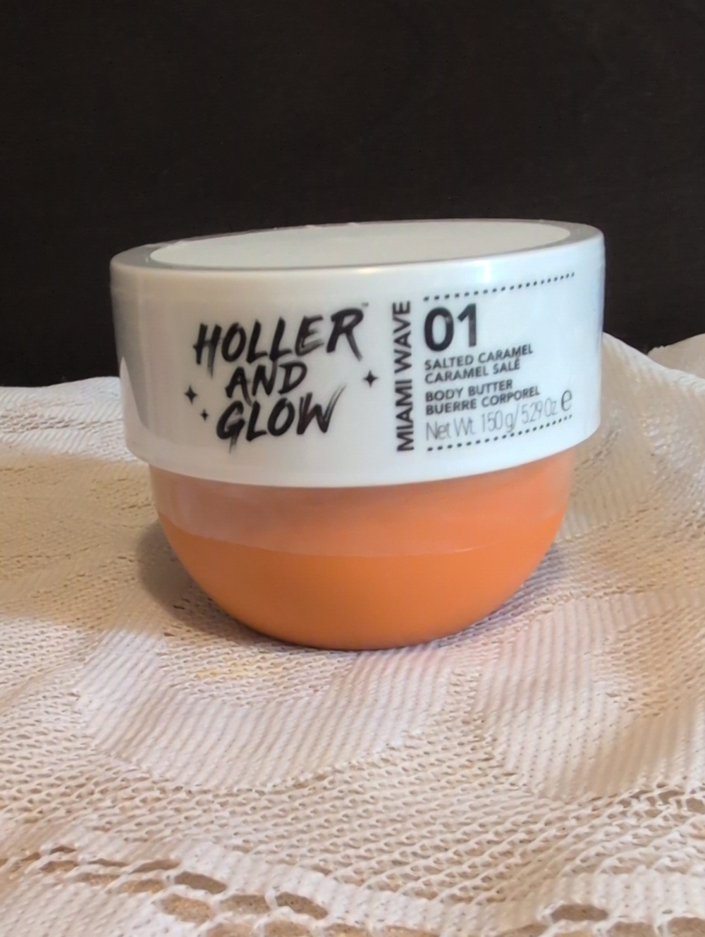 Holler and Glow Miami Wave 01 Salted Caramel Body Butter